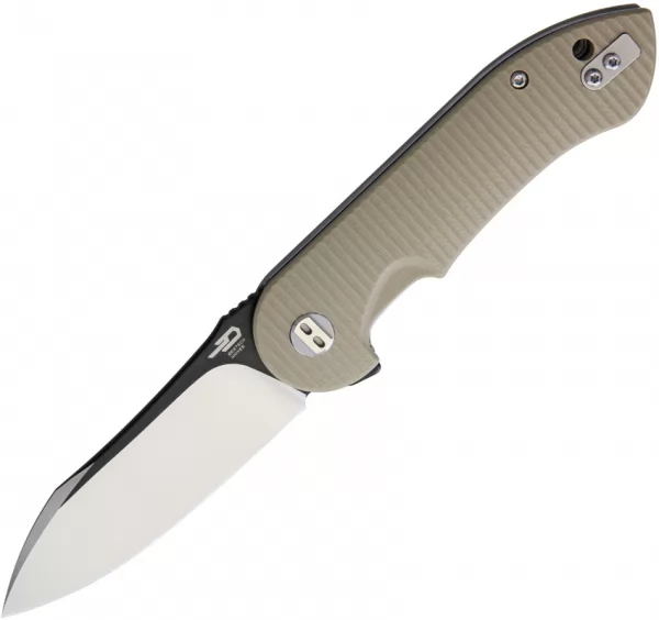 Bestech Torpedo Linerlock Beige knives BTKG17B2