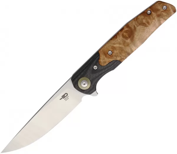 Bestech Ascot Linerlock G10-Wood knives BTKG19D