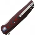 Bestech Ascot Linerlock Red G10-CF knives BTKG19F