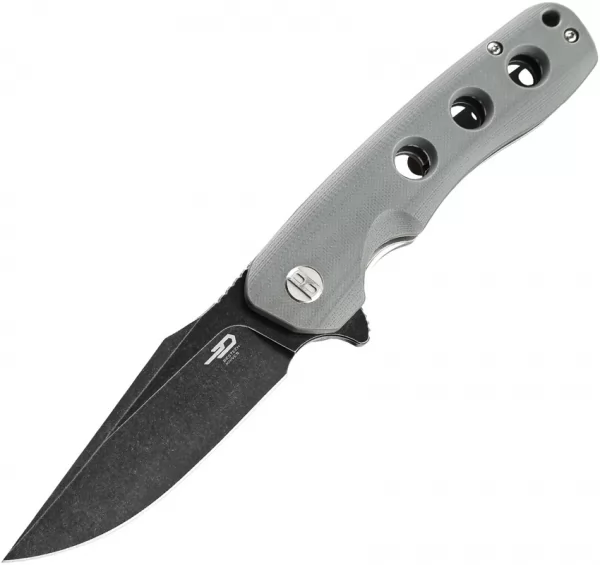Bestech Arctic Linerlock Gray SW knives BTKG33C2