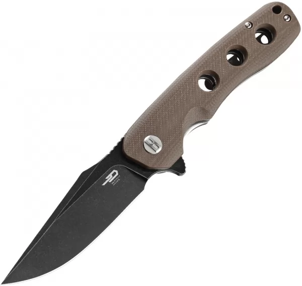 Bestech Arctic Linerlock Brown SW knives BTKG33D2