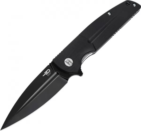 Bestech Fin Linerlock Black SW knives BTKG34A3