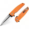 Bestech Fin Linerlock Orange Blk knives BTKG34B2