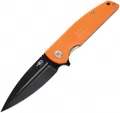 Bestech Knives Fin Linerlock Orange Blk - BTKG34B3