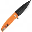Bestech Fin Linerlock Orange Blk knives BTKG34B3