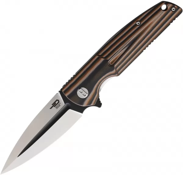 Bestech Fin Linerlock Orange Multi knives BTKG34C2