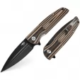Bestech Fin Linerlock Orange Multi Blk knives BTKG34C3