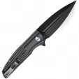 Bestech Fin Linerlock Blue Multi Blk knives BTKG34D3