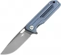 Bestech Knives Circuit Linerlock Blue-Gray - BTKG35B2