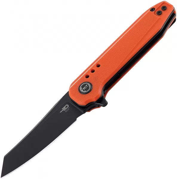 Bestech Knives Syntax Linerlock Orange knives BTKG40C