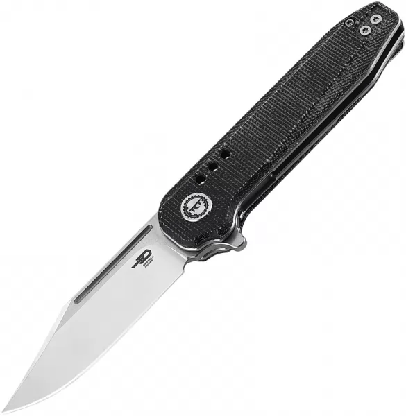 Bestech Knives Syntax Linerlock Black Micarta knives BTKG41D