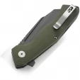 Bestech Knives Rockface Linerlock OD Green knives BTKG46H