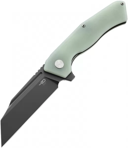Bestech Rockface Linerlock Jade knives BTKG46J