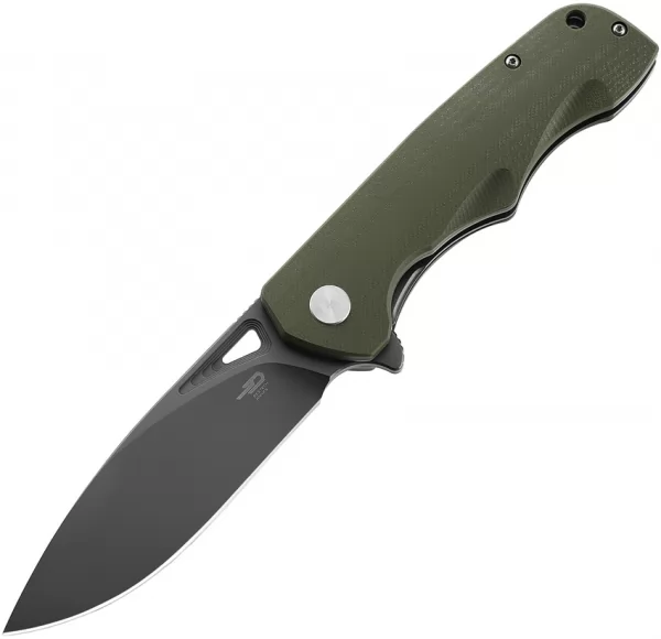 Bestech Airstream Linerlock OD Green knives BTKG47H