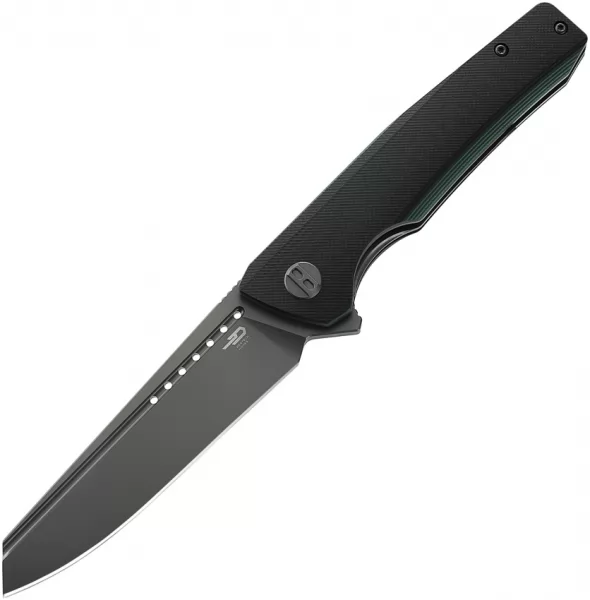 Bestech Knives Slyther Linerlock Black-Green knives BTKG51D