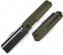 Bestech Knives Tardis Linerlock OD Green knives BTKG54C