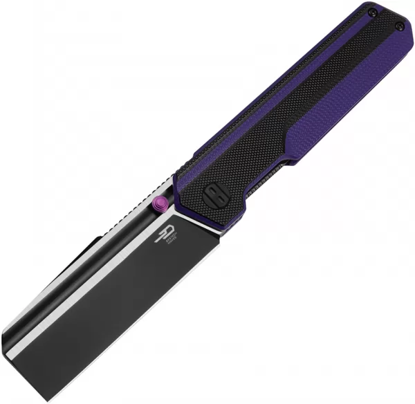 Bestech Knives Tardis Linerlock Black-Purple knives BTKG54D