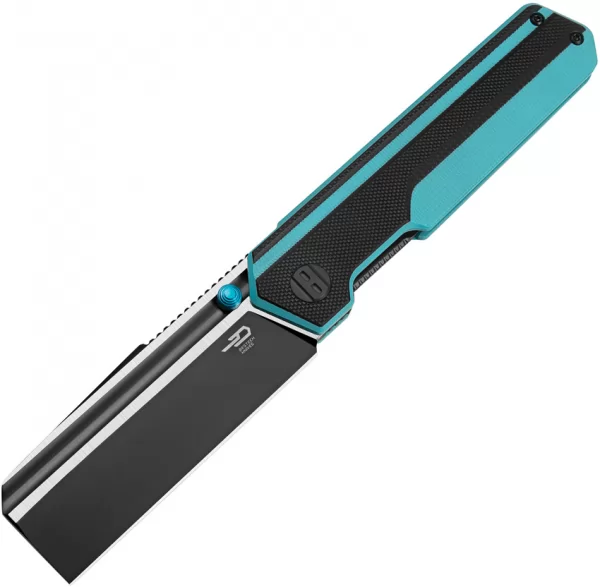 Bestech Knives Tardis Linerlock Black-Blue knives BTKG54F