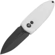 Bestech Knives Ququ Button Lock G10 White - BTKG57A5