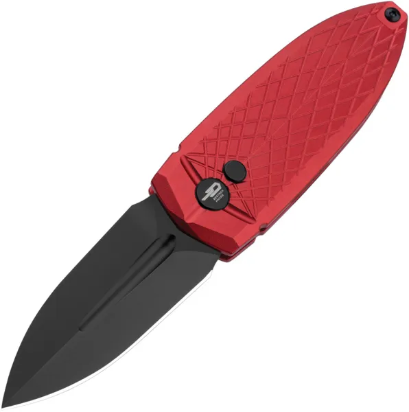 Bestech Knives Ququ Button Lock Al Red knives BTKG57B4