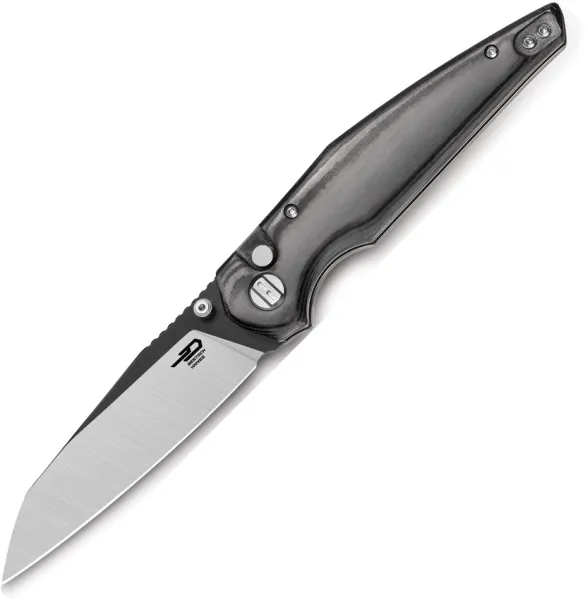 Bestech Snakebird Button Lock Black knives BTKG58B
