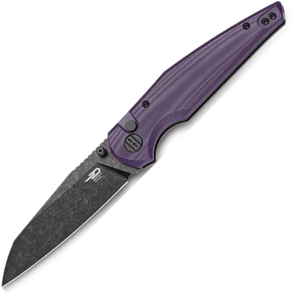 Bestech Snakebird Button Lock Purple knives BTKG58E