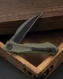 Bestech Knives Ivy Linerlock OD-Black knives BTKG59C