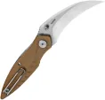 Bestech Knives Mantidae Linerlock Brown knives BTKG60B