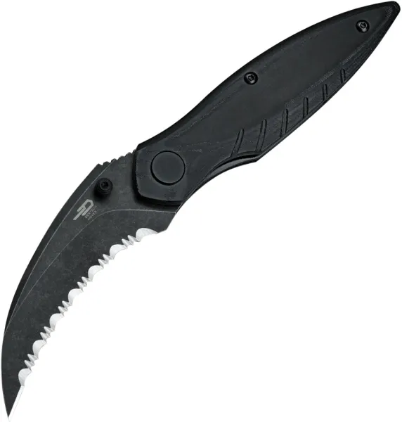 Bestech Knives Mantidae Linerlock Black knives BTKG60F