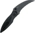 Bestech Knives Mantidae Linerlock Black knives BTKG60F