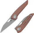Bestech Knives VK-Void Linerlock M-Cut Brn knives BTKG63D