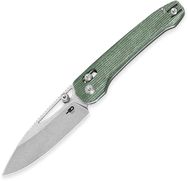 Bestech Cobber Crossbar Lock Green knives BTKG68D