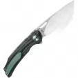 Bestech Falko Linerlock CF Green knives BTKL01C