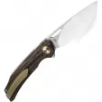 Bestech Falko Linerlock CF Orange knives BTKL01D