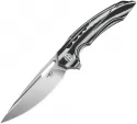 Bestech Knives Ornetta Linerlock Black/White - BTKL02C