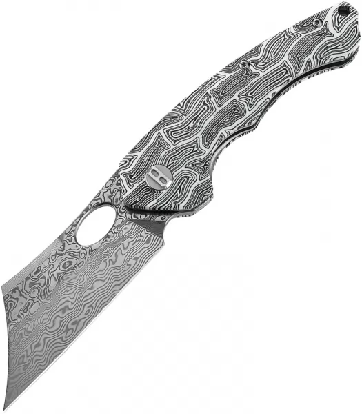 Bestech Knives Skirmish Linerlock Damascus knives BTKL07A