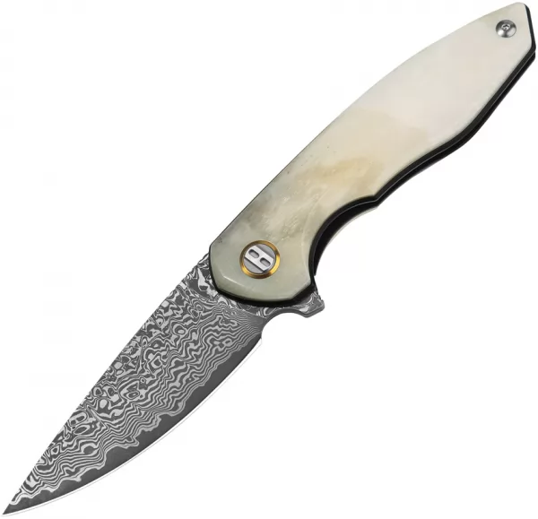 Bestech Bambi Linerlock Ox Bone knives BTKL08A