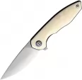 Bestech Knives Bambi Linerlock Ox Bone - BTKL08B