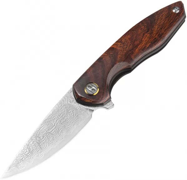 Bestech Knives Bambi Linerlock Ironwood knives BTKL08F