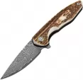 Bestech Knives Bambi Linerlock Stag - BTKL08G