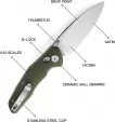 Bestech Knives Ronan B-Lock OD knives BTKMK02B