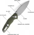 Bestech Knives Ronan B-Lock OD knives BTKMK02E