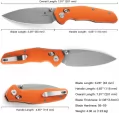 Bestech Knives Ronan B-Lock Orange knives BTKMK02F