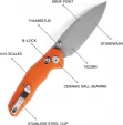 Bestech Knives Ronan B-Lock Orange knives BTKMK02F