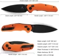 Bestech Knives Ronan B-Lock Orange knives BTKMK02H