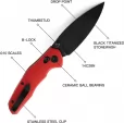 Bestech Knives Ronan B-Lock Red knives BTKMK02J