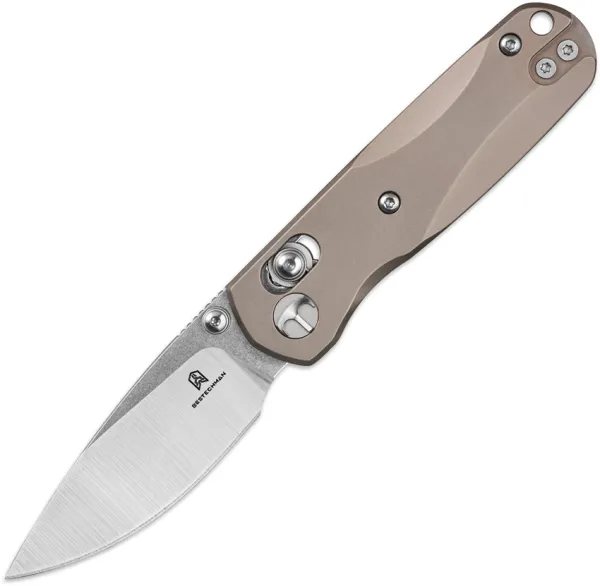 Bestech Sprite Crossbar Lock Ti Bronze knives BTKMK21B