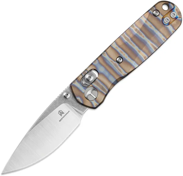 Bestech Sprite Crossbar Lock Ti Flame knives BTKMK21C