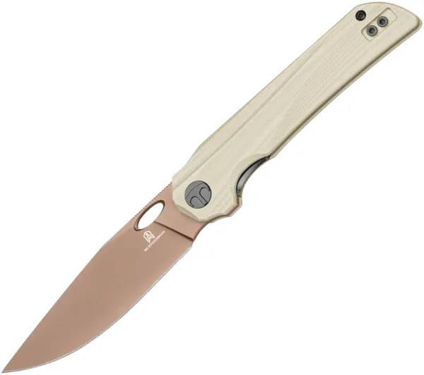 Bestech Smuga Linerlock G10 Lt Beige knives BTKMK22D