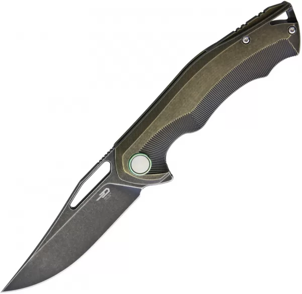 Bestech Tercel Framelock Black Bronze knives BTKT1708D
